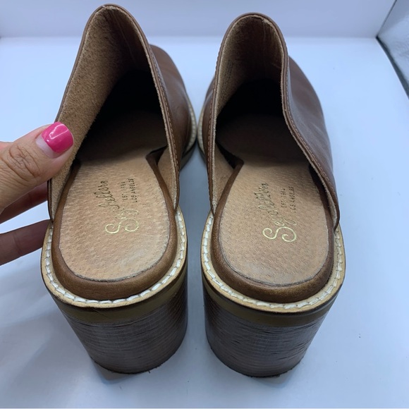 Seychelles Spur Of The Moment Mule brown leather size US 10 - Picture 6 of 10